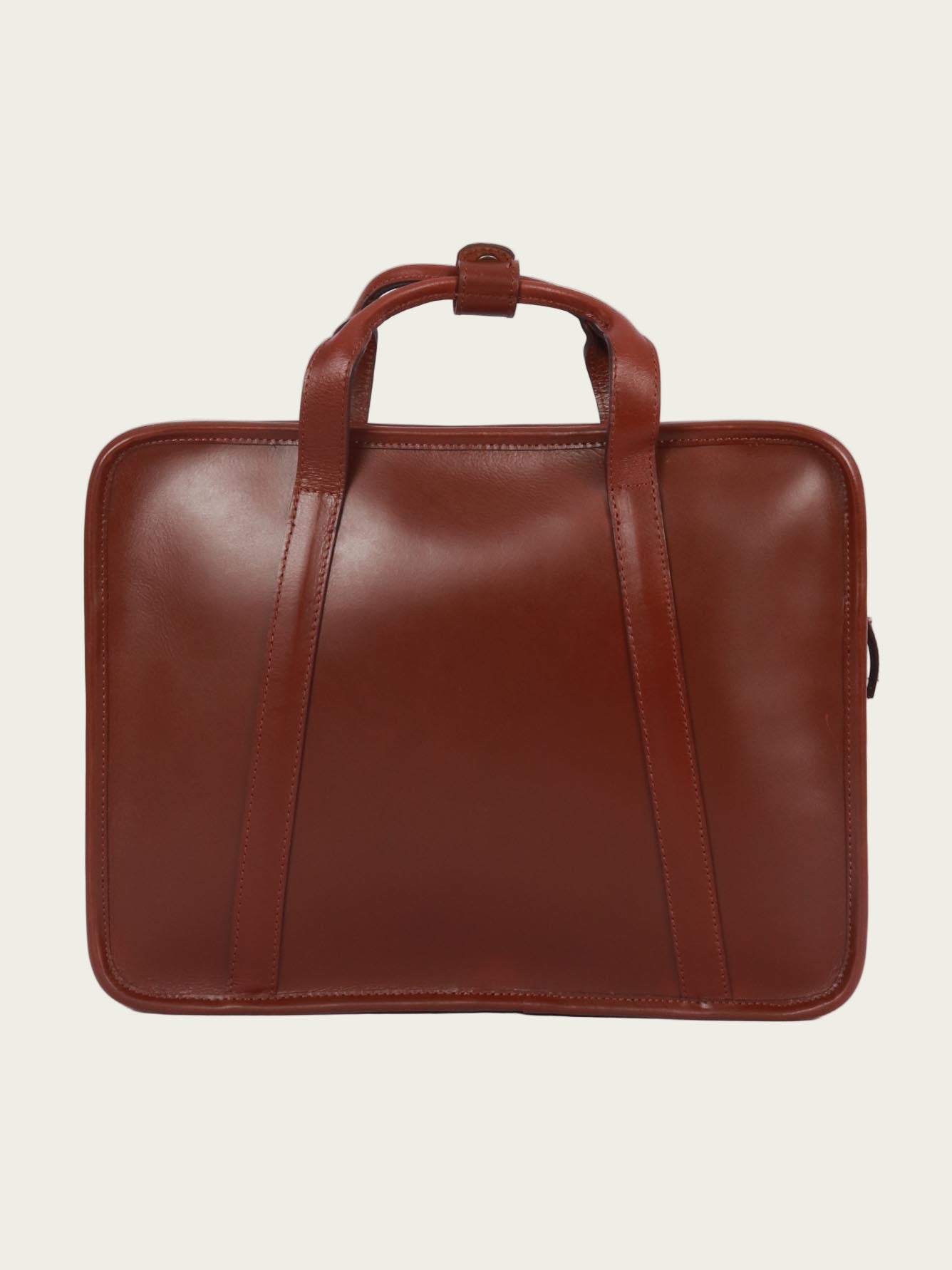 Unisex Leather Laptop Briefcase