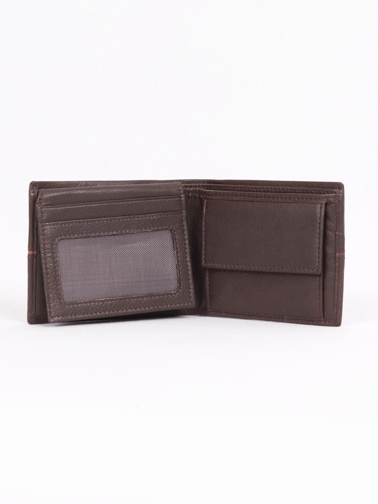 TAN & BROWN MEN'S WALLET
