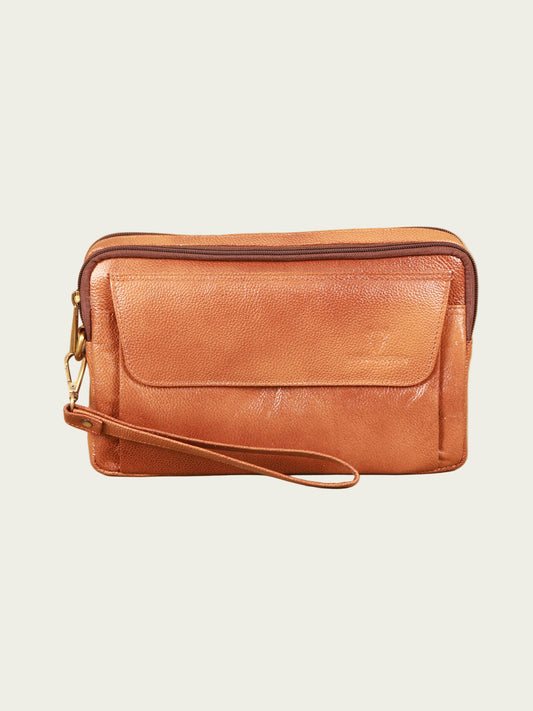 Leather Cash Bag
