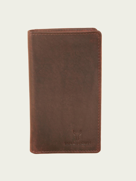 Leather Long Card Wallet