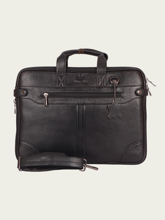 Genuine leather office bag