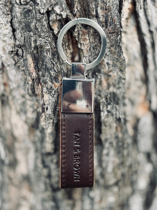 Genuine Leather Keychian