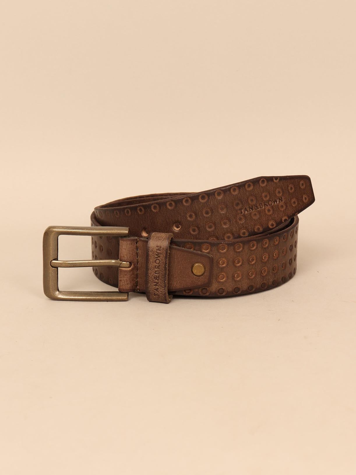 mens leather belts