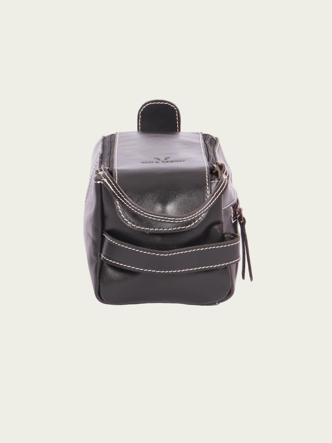 Leather Travel Toiletry Bag