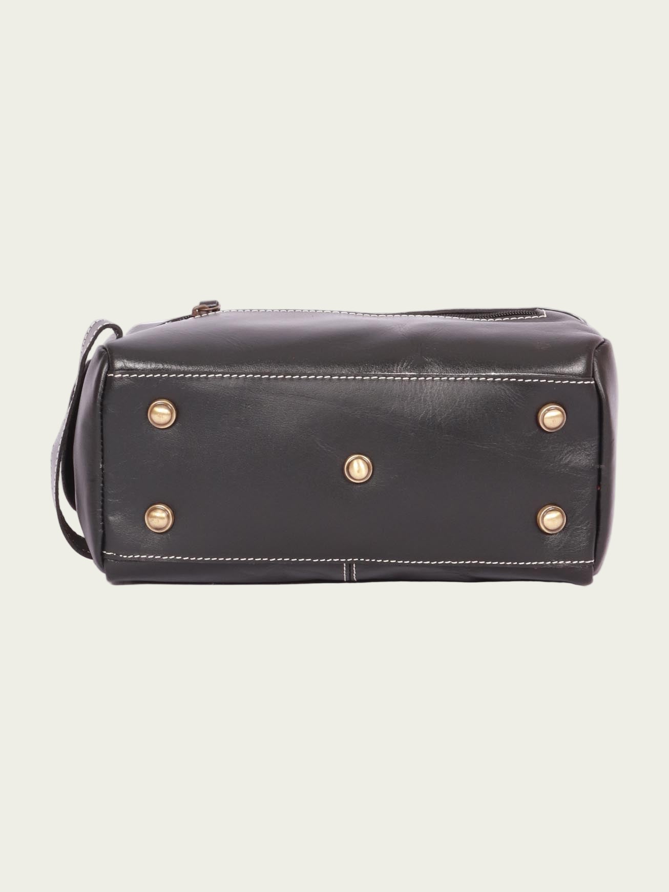 Leather Travel Toiletry Bag