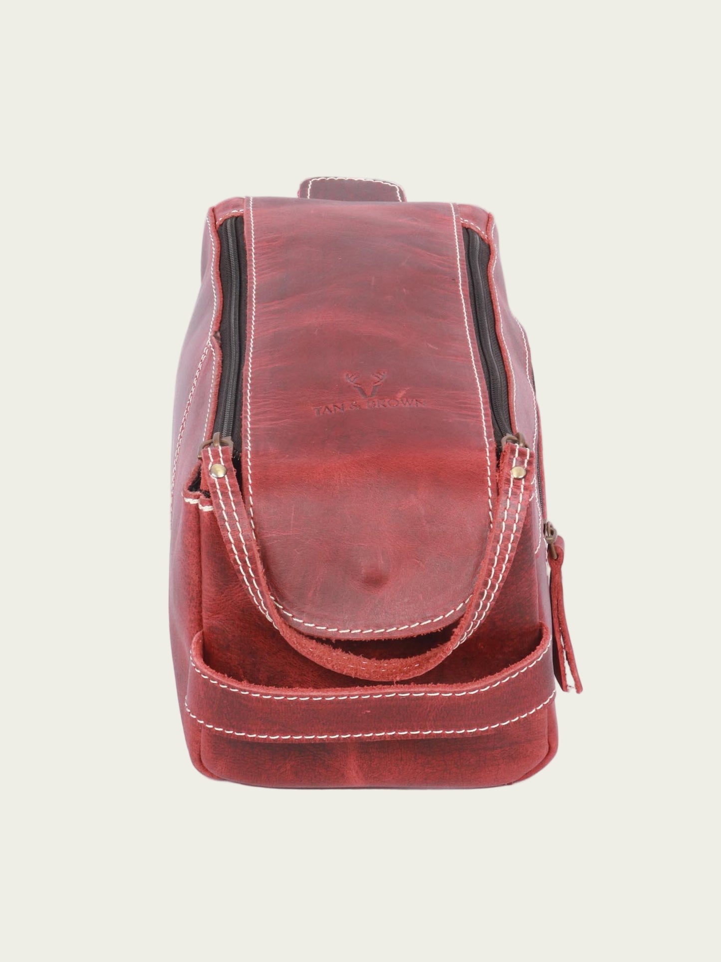 Leather Travel Toiletry Bag