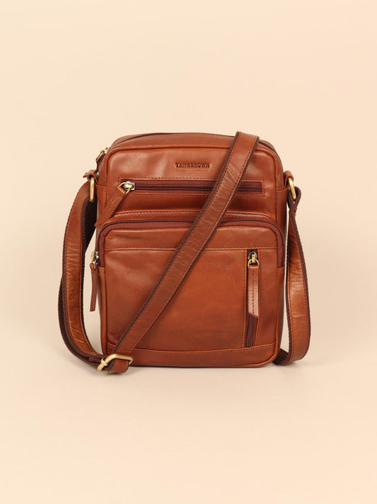leather crossbody bag men