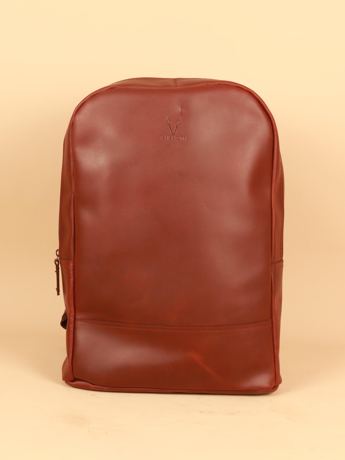 TAN & BROWN BACKPACK