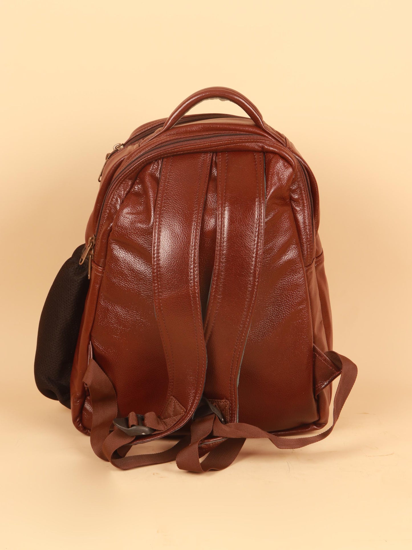 TAN & BROWN BACKPACK