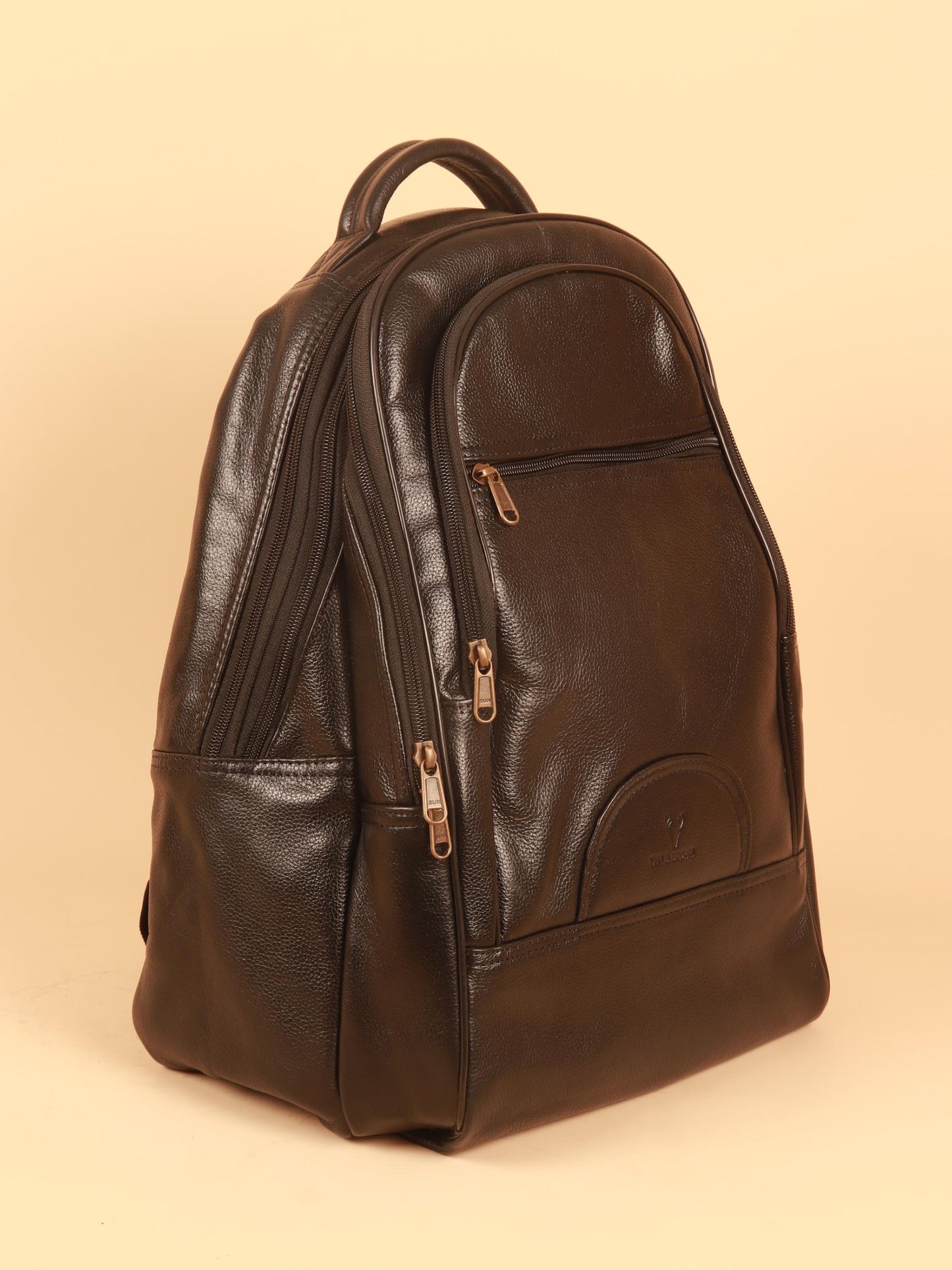 TAN & BROWN BACKPACK