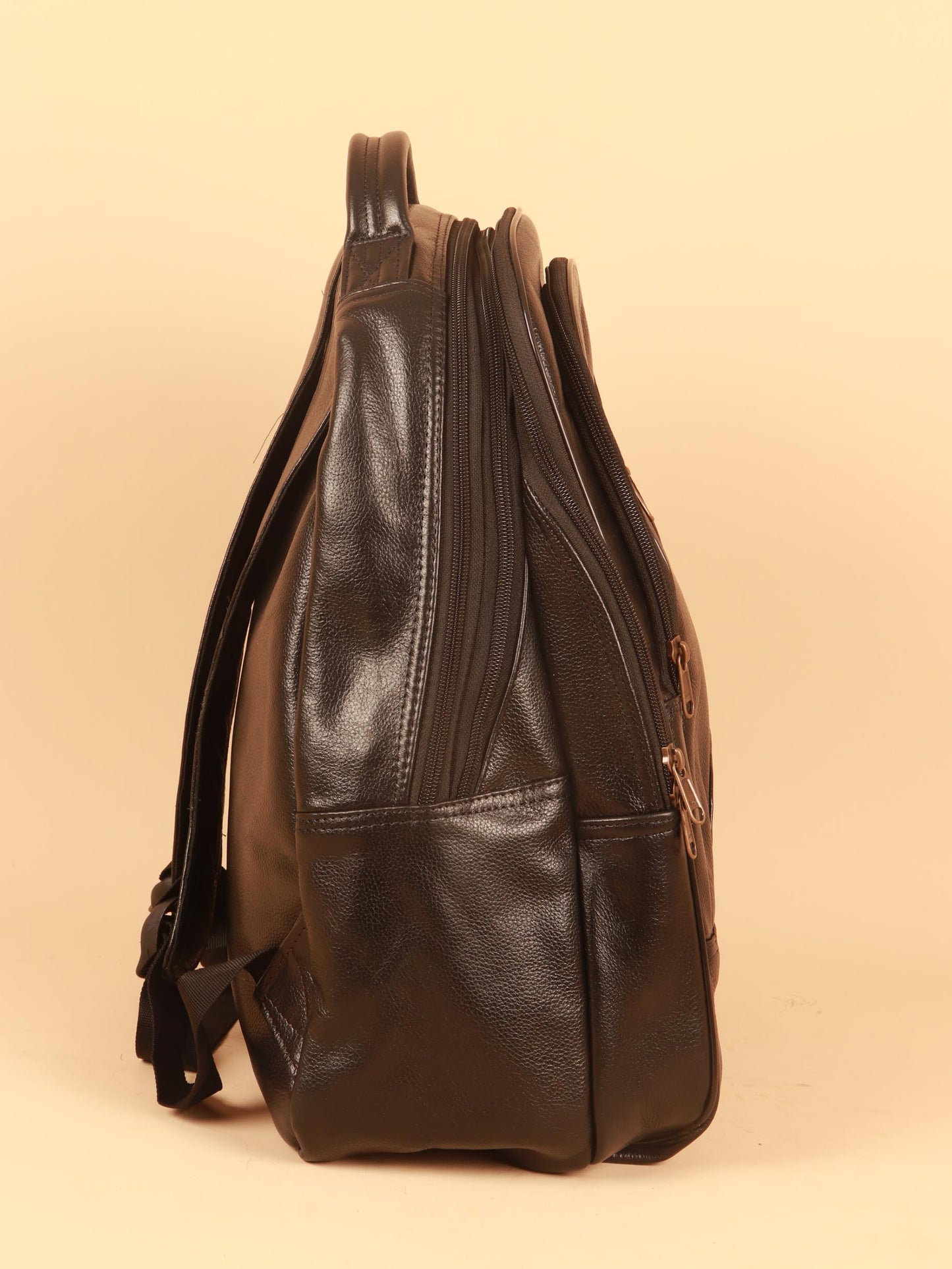 TAN & BROWN BACKPACK