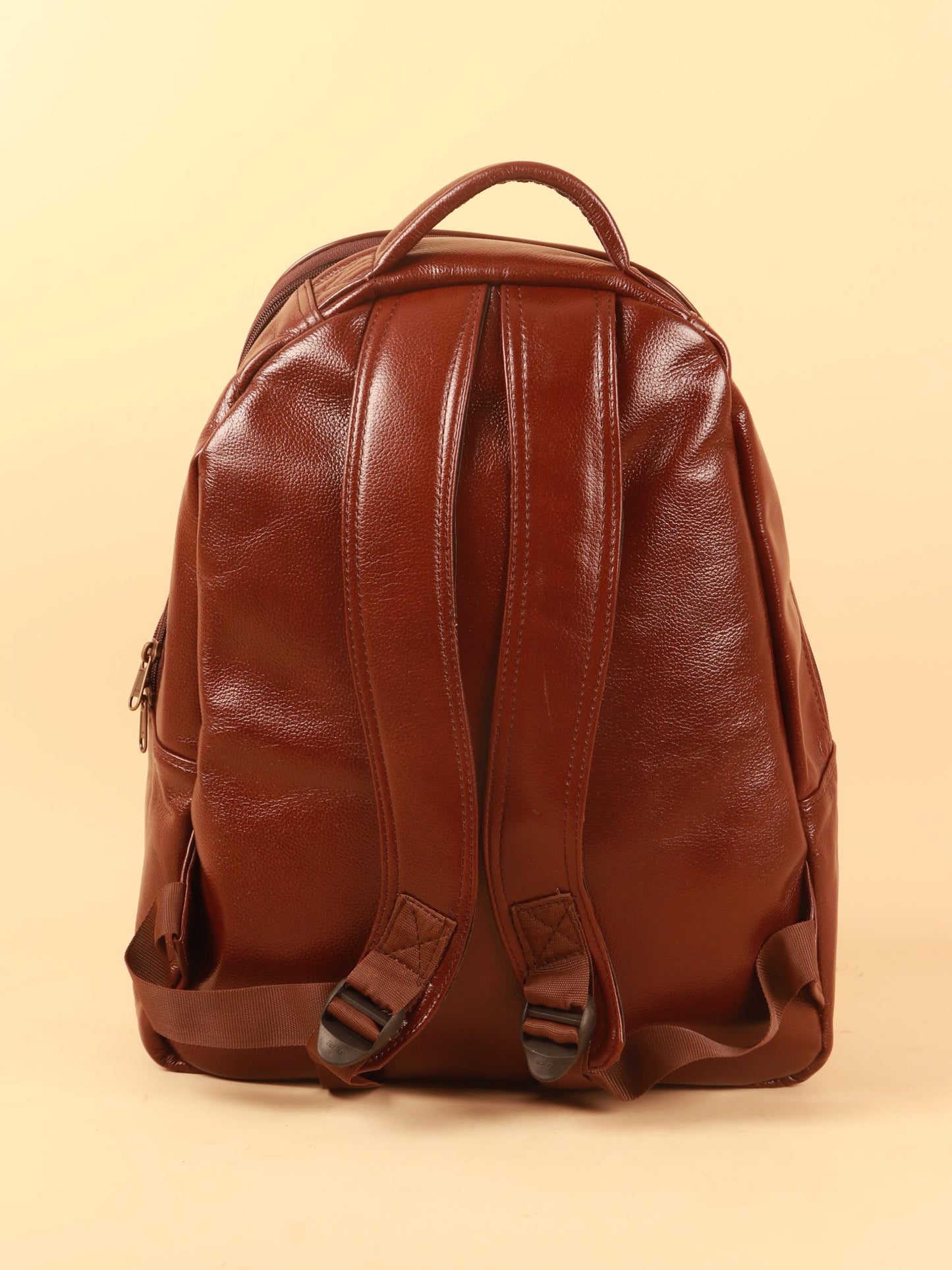 TAN & BROWN BACKPACK