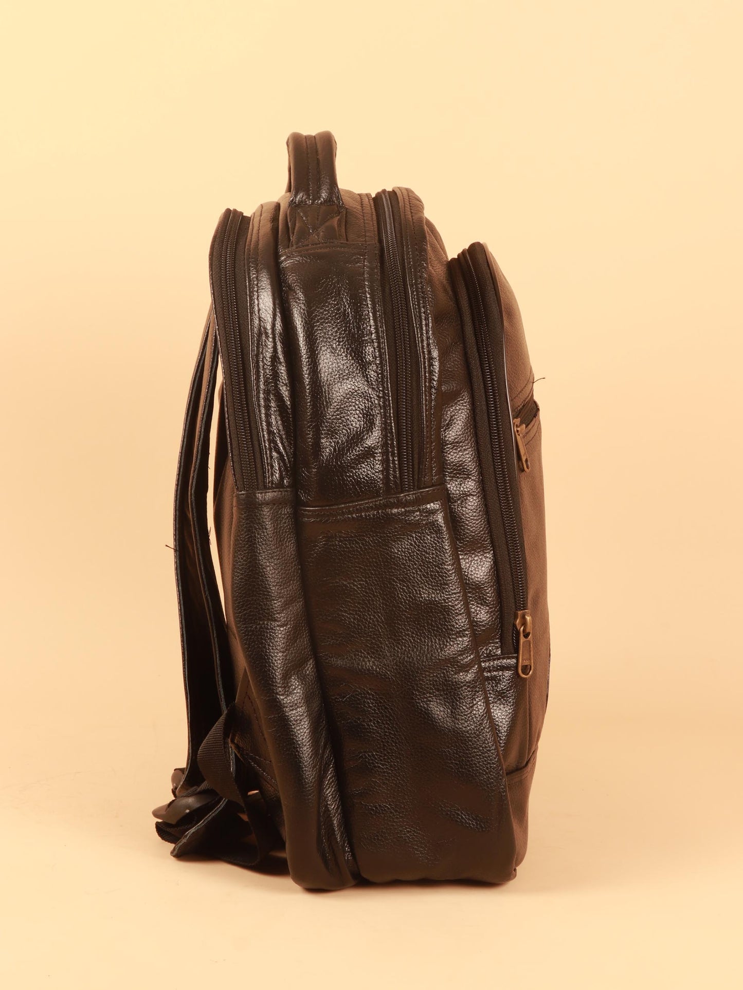 TAN & BROWN BACKPACK