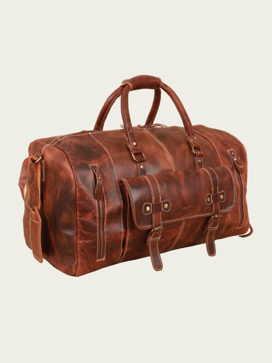 Large Leather Duffle Bag Mens
