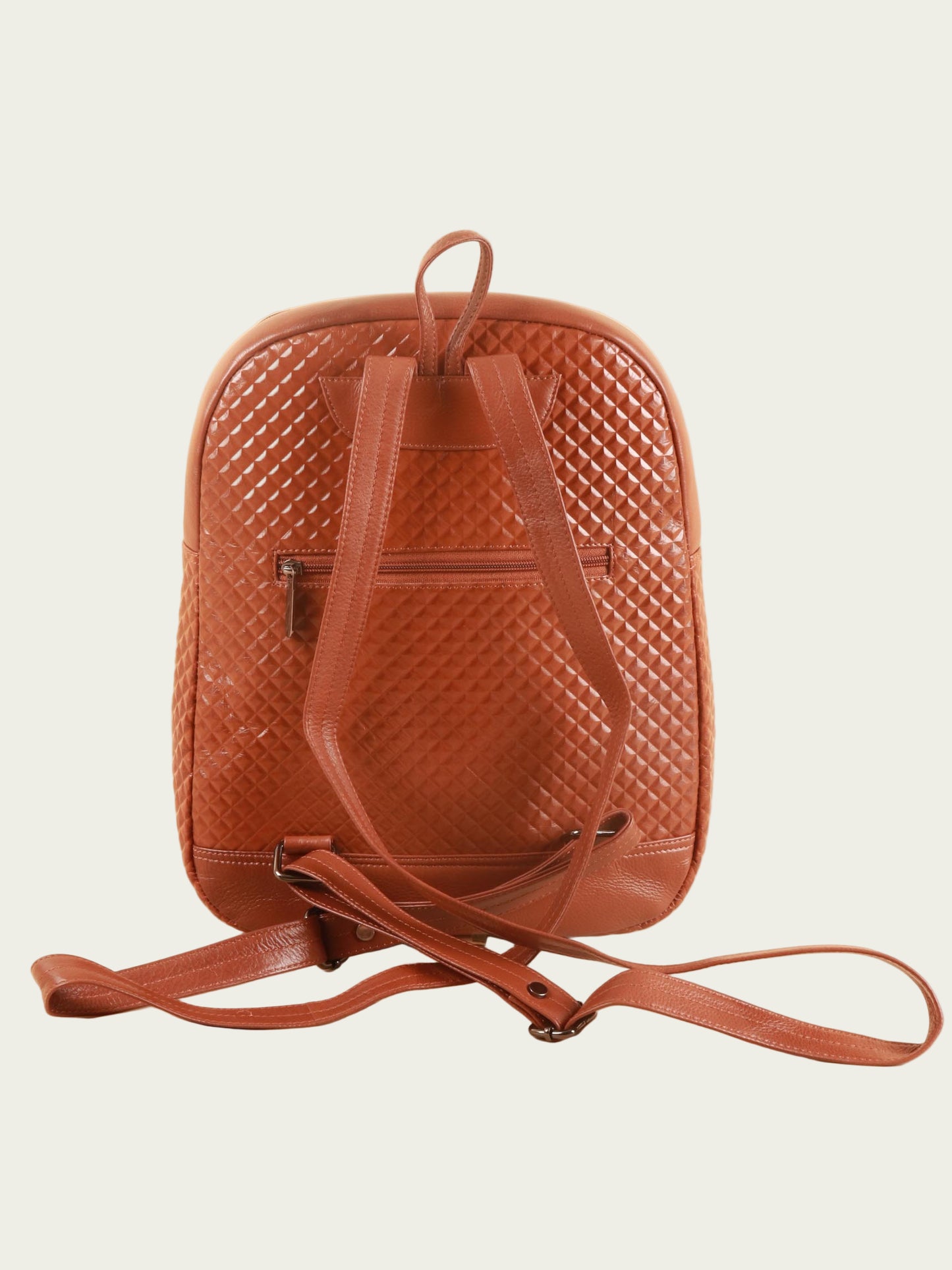 Leather Laptop Backpack