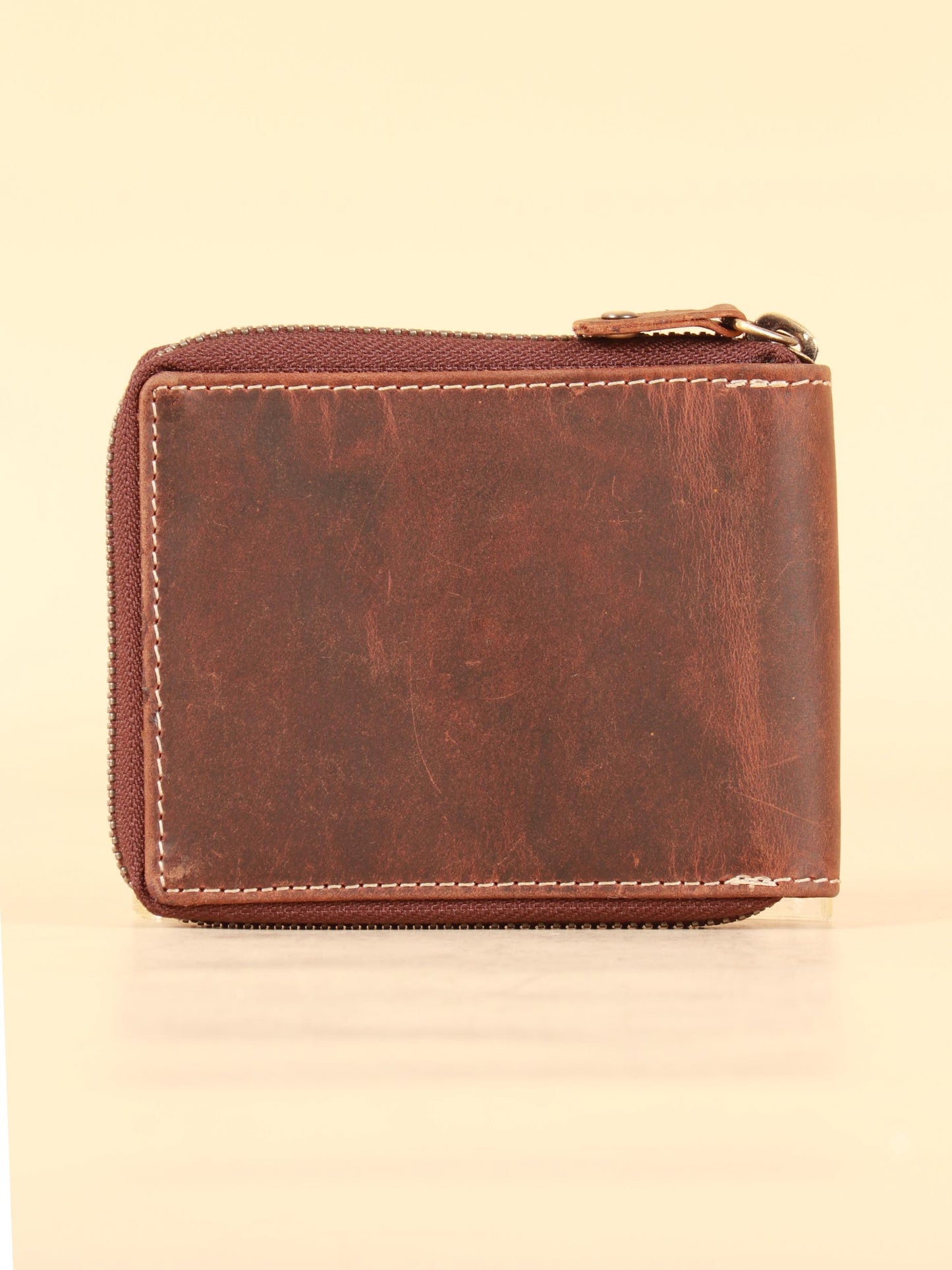 TAN & BROWN MEN'S WALLET