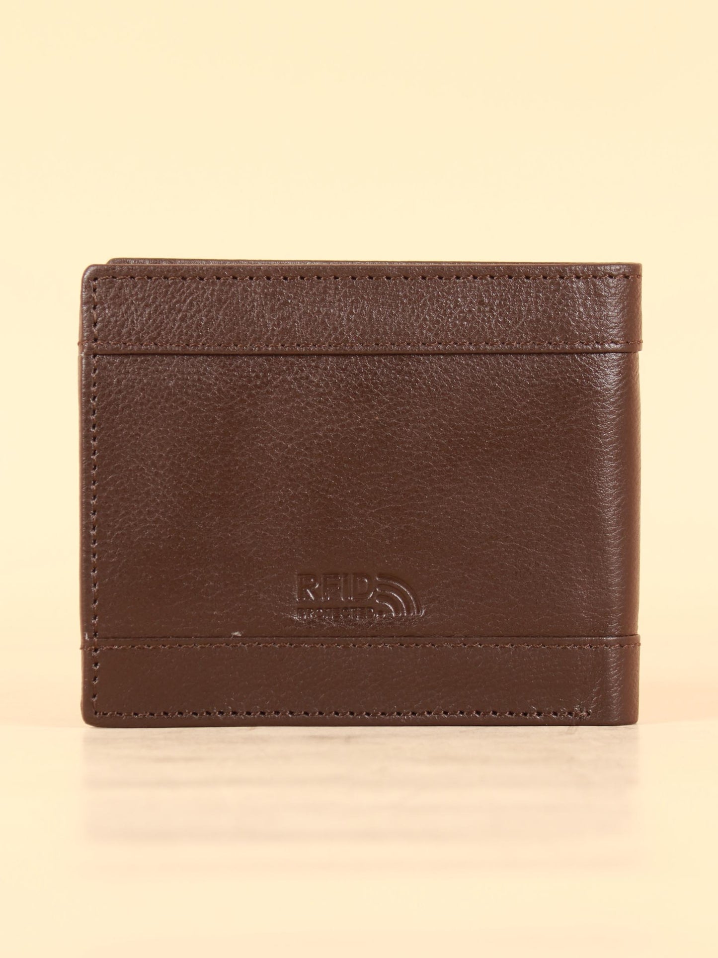 TAN & BROWN MEN'S WALLET