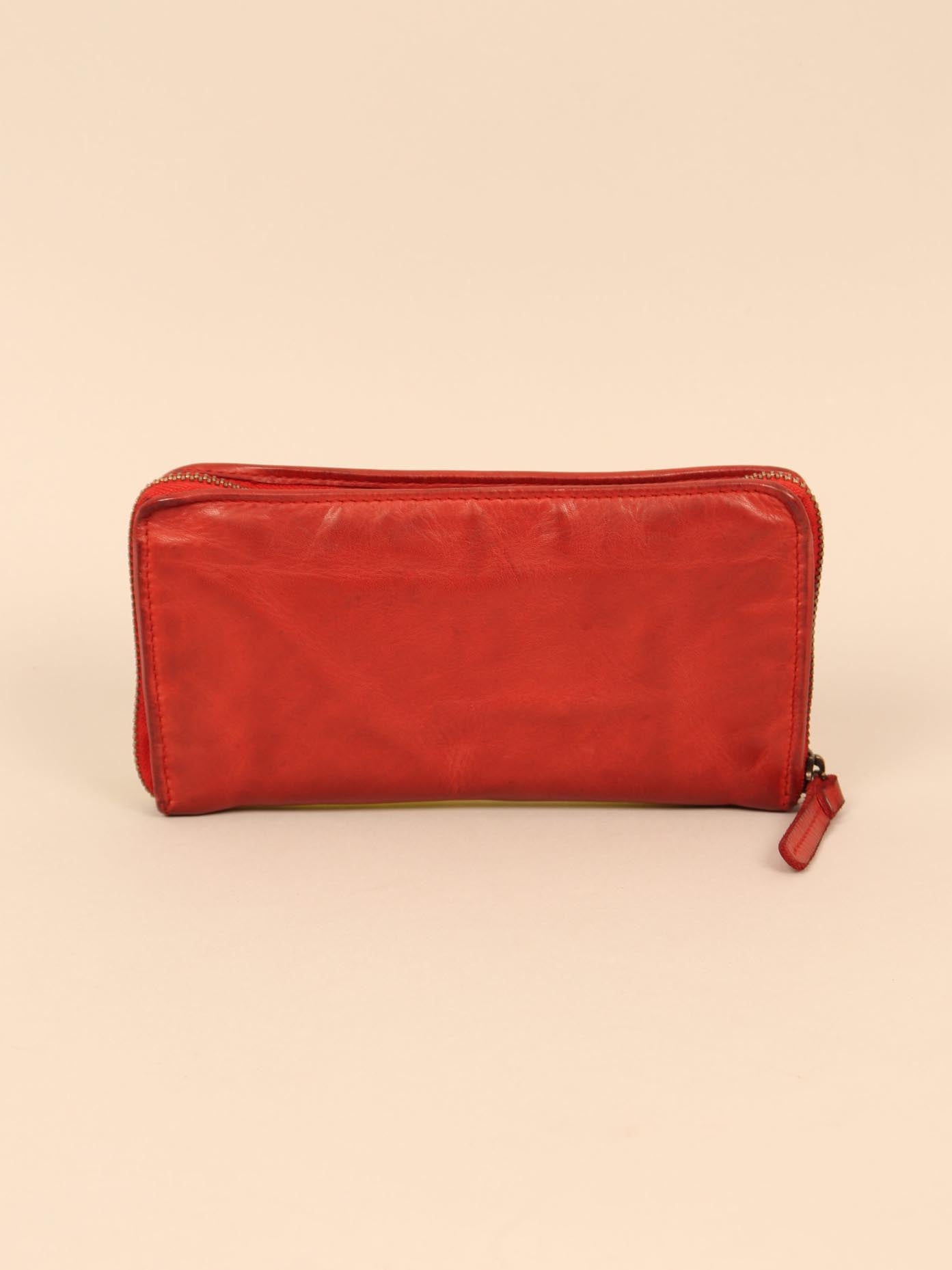 Leather wallet for women
