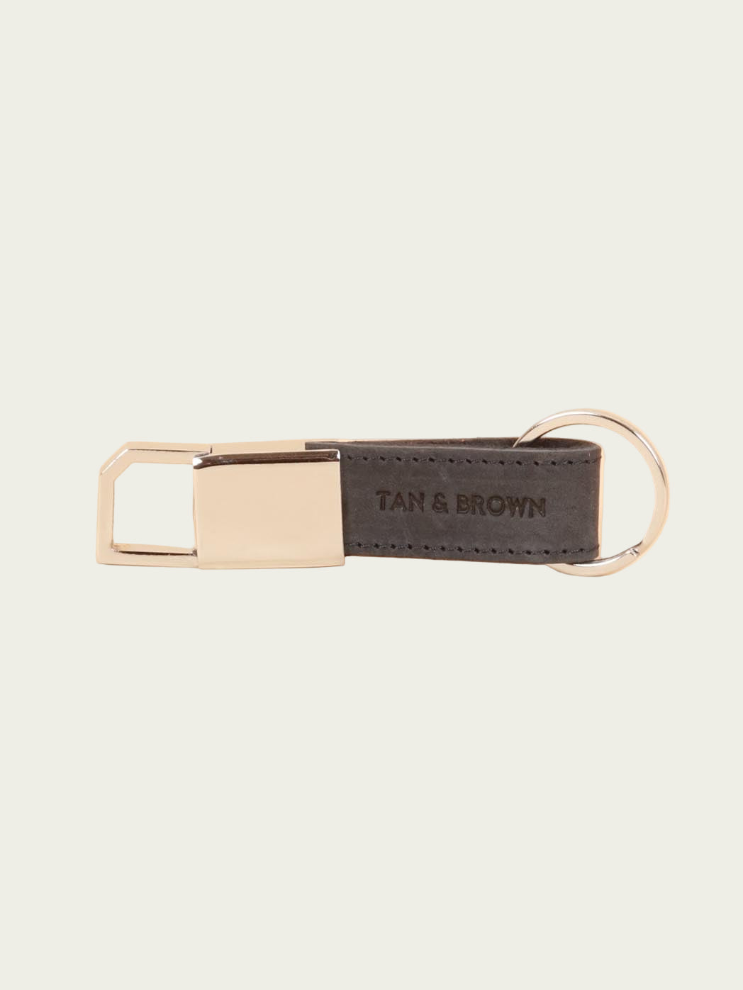 Leather Biker Keychain