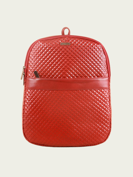 Leather Laptop Backpack