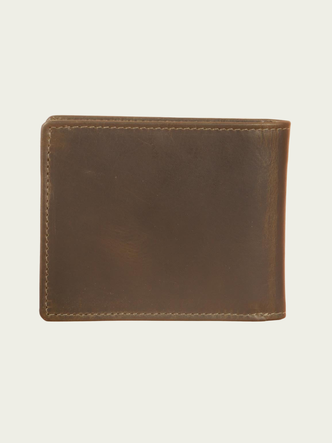 Oil pullup leather men's wallet