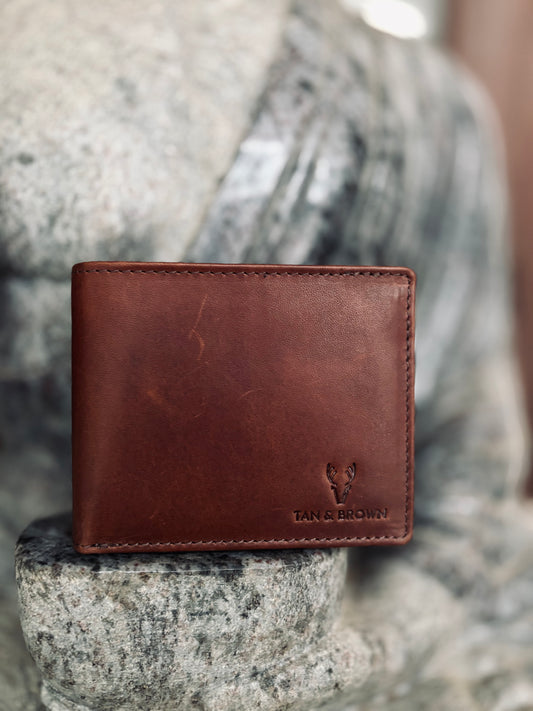 leather men's wallet