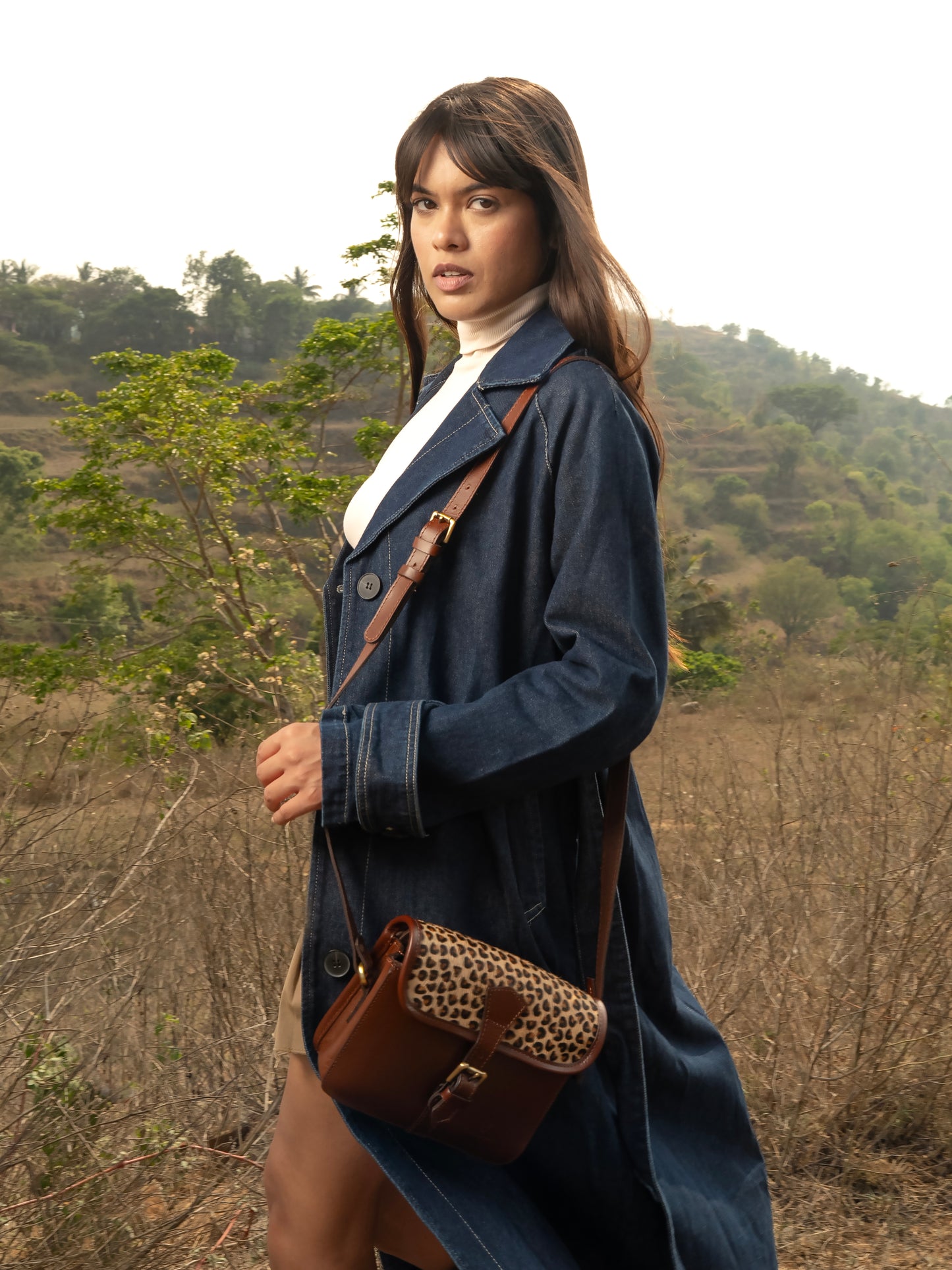 GRACE 05 HAIR ON SLING BAG