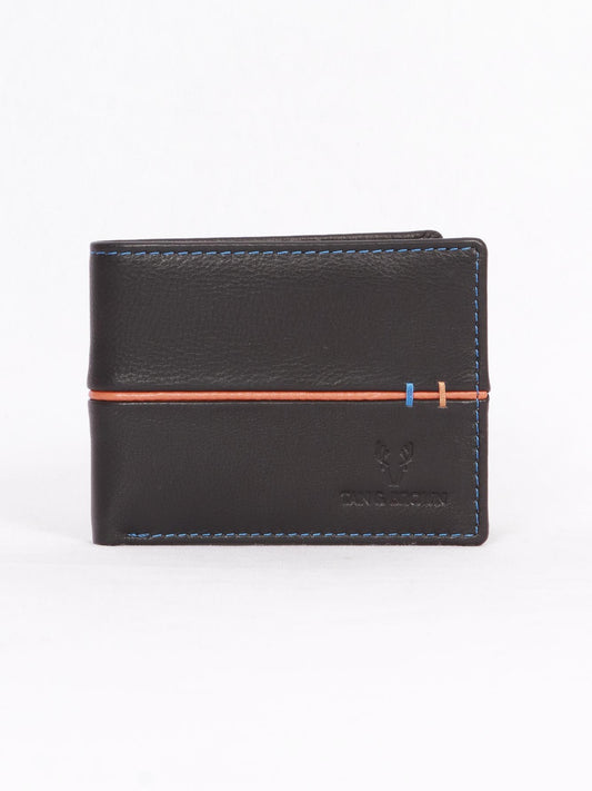 TAN & BROWN MEN'S WALLET