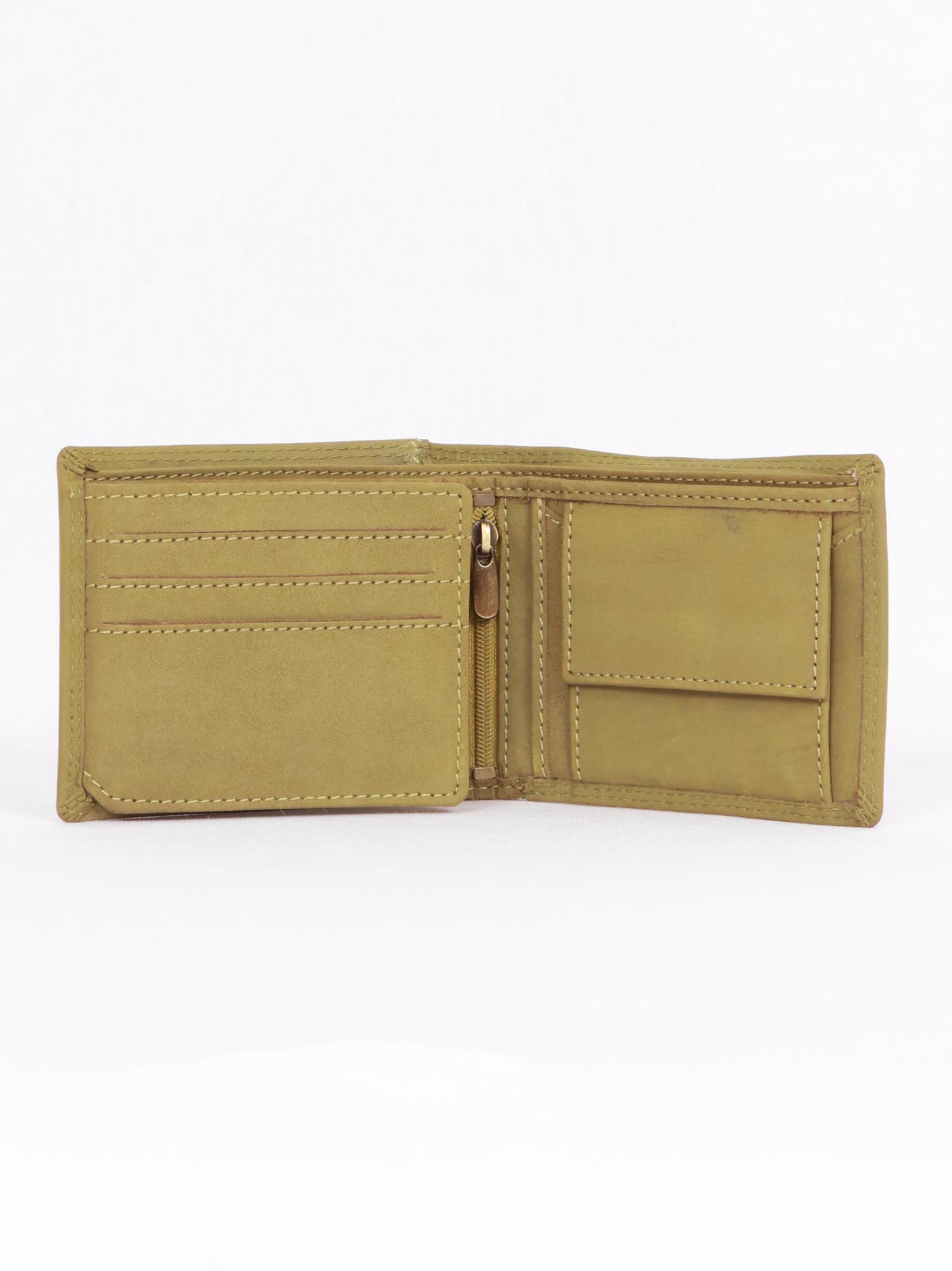 TAN & BROWN MEN'S WALLET