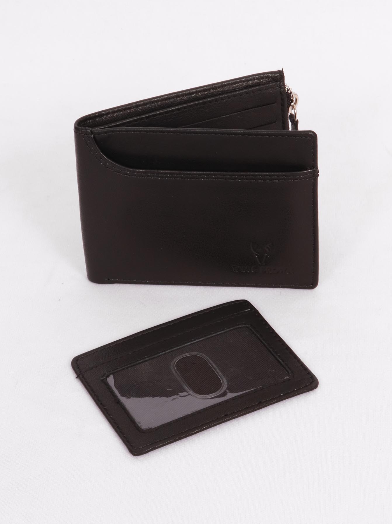 TAN & BROWN MEN'S WALLET