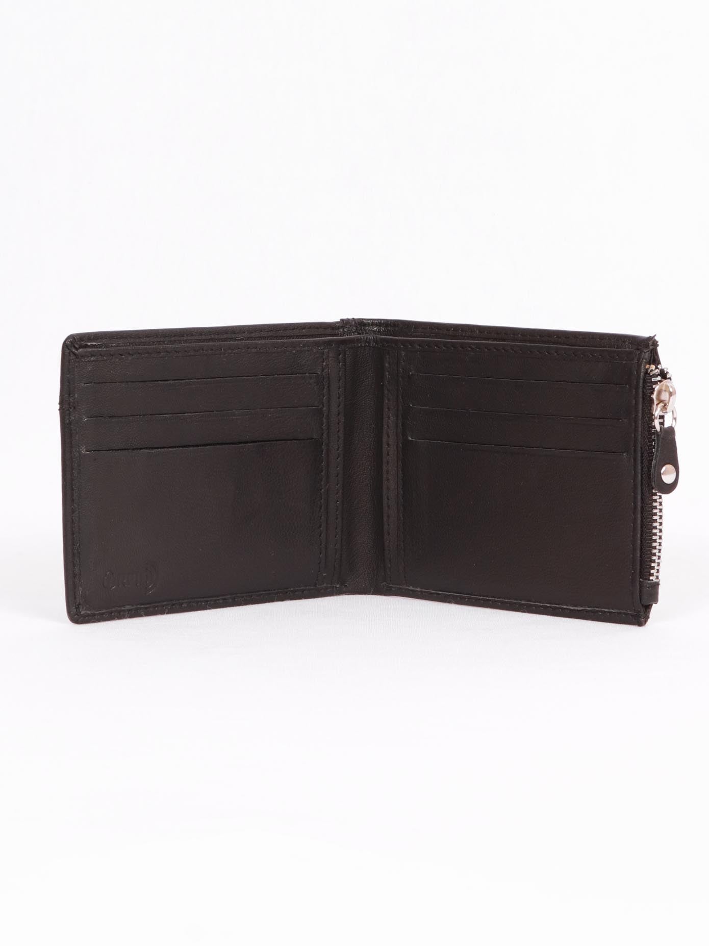 TAN & BROWN MEN'S WALLET