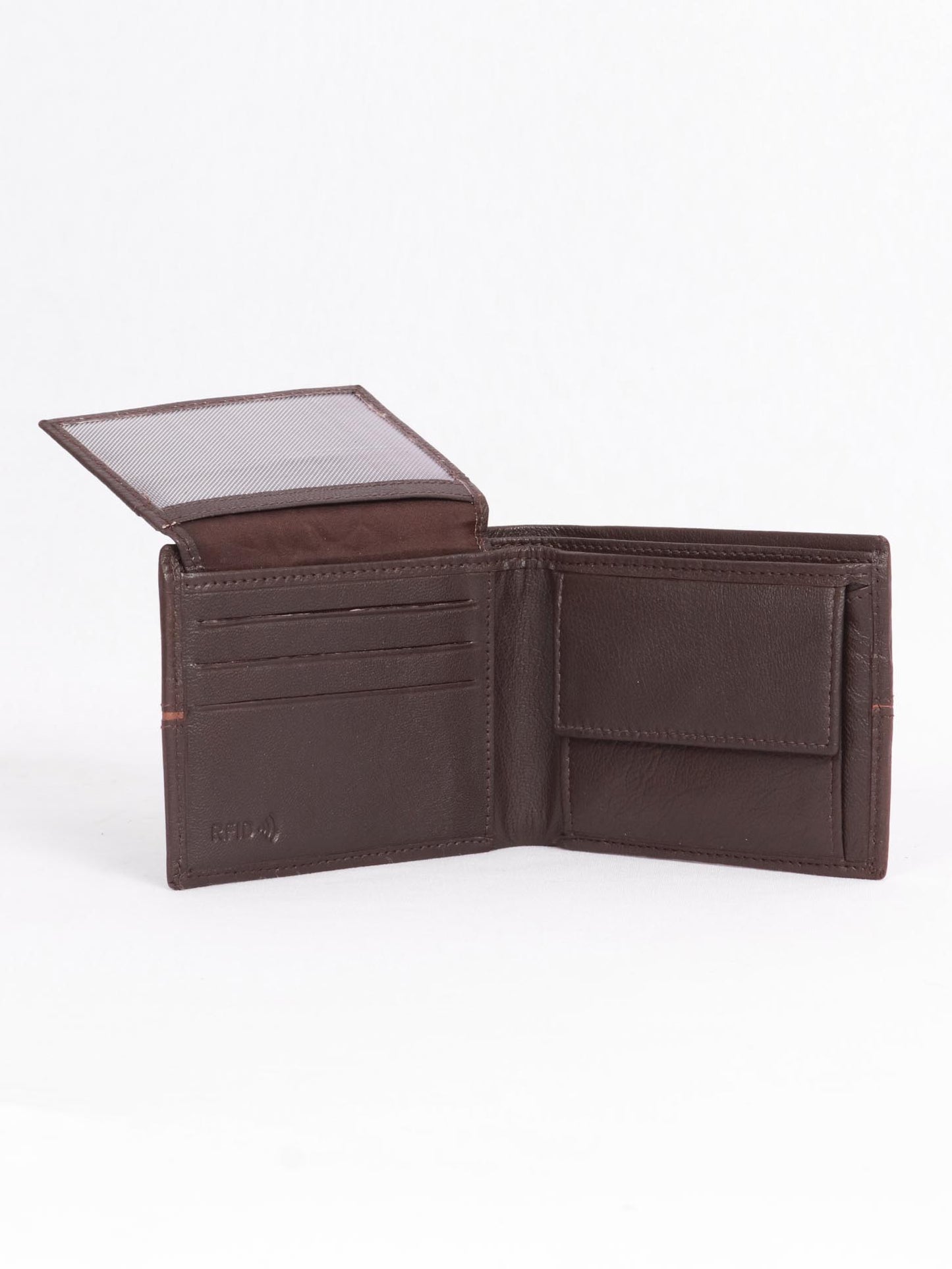 TAN & BROWN MEN'S WALLET