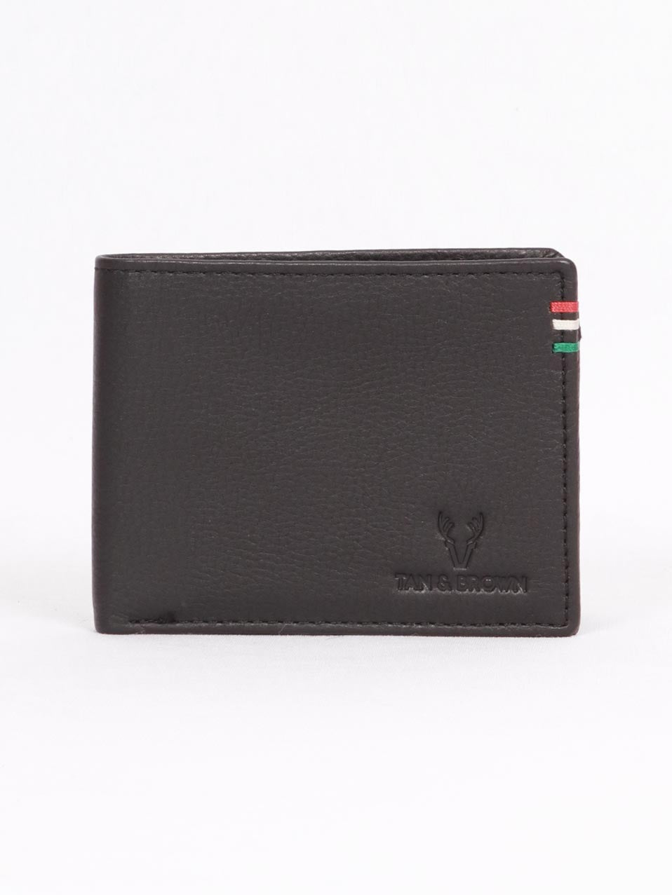 TAN & BROWN MEN'S WALLET