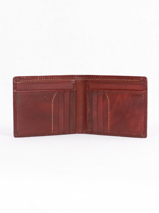 TAN & BROWN MEN'S WALLET