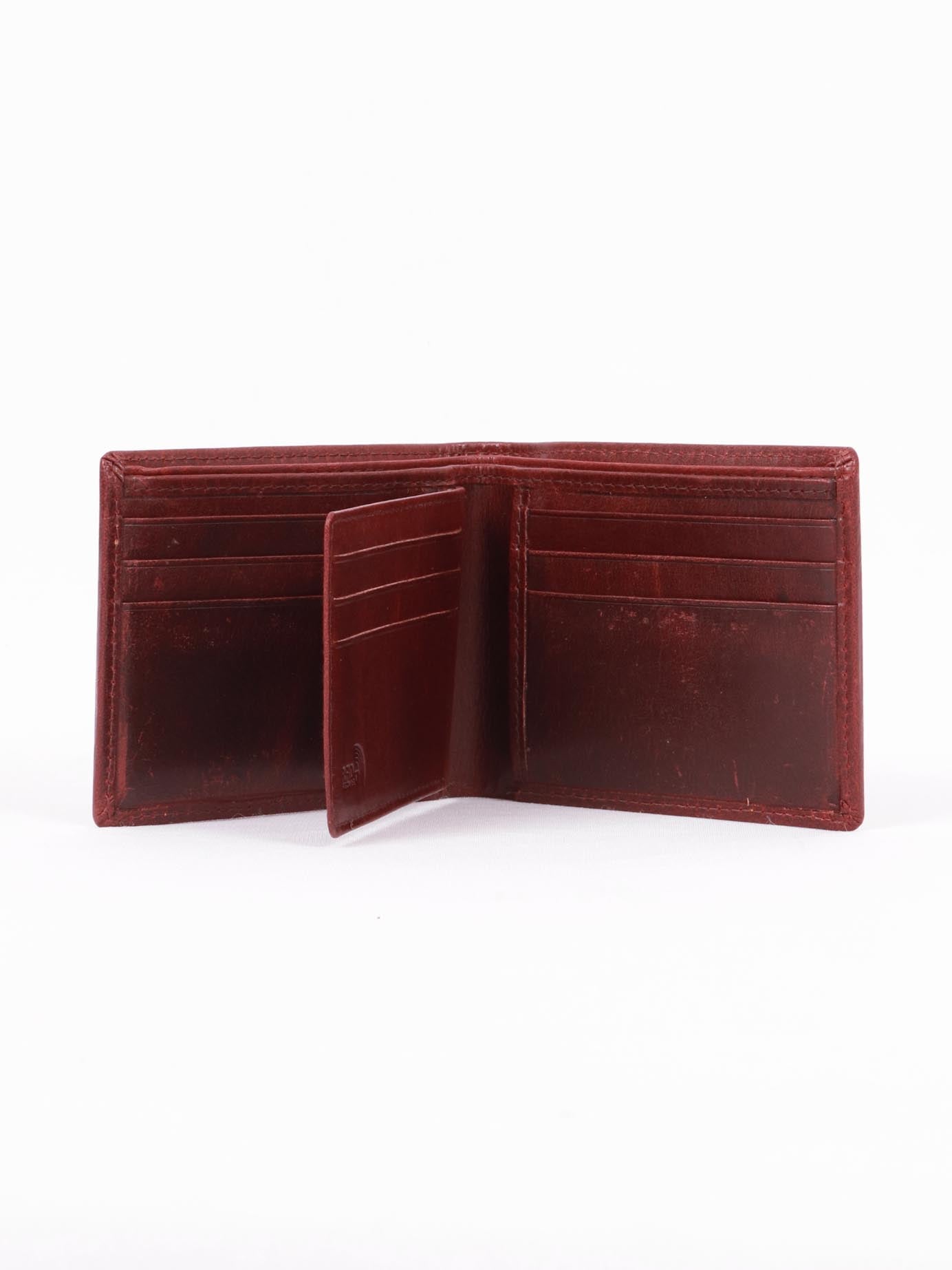 TAN & BROWN MEN'S WALLET