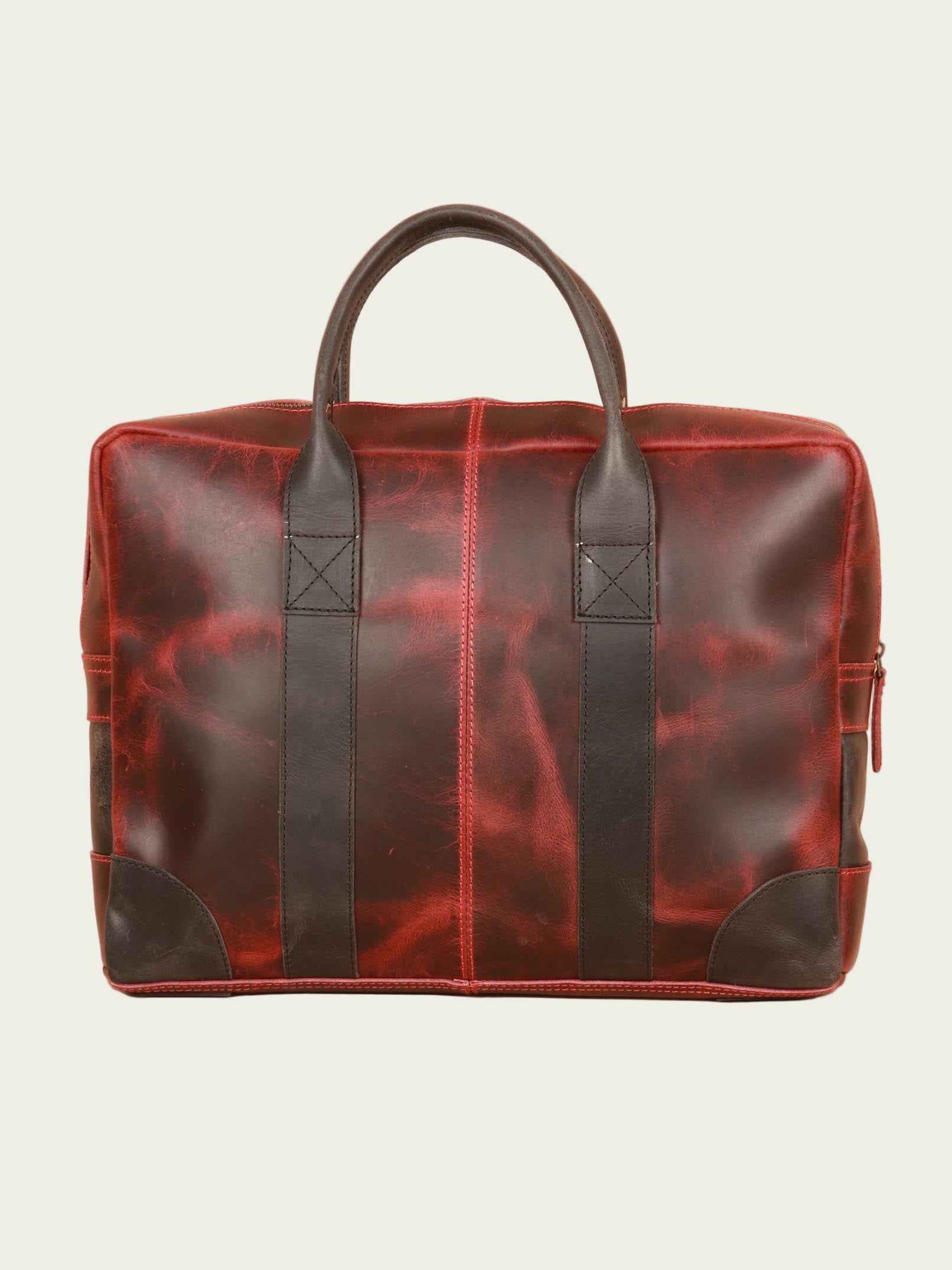 Stylish leather laptop bag for men and women