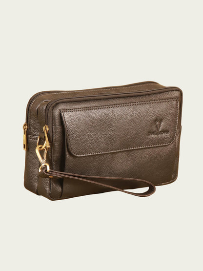 Leather Cash Bag