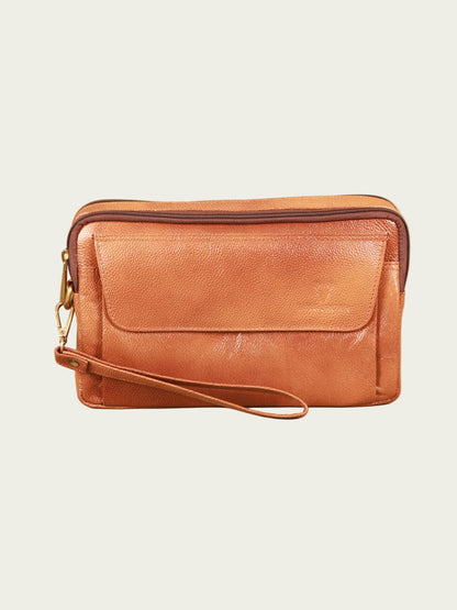 Leather Cash Bag
