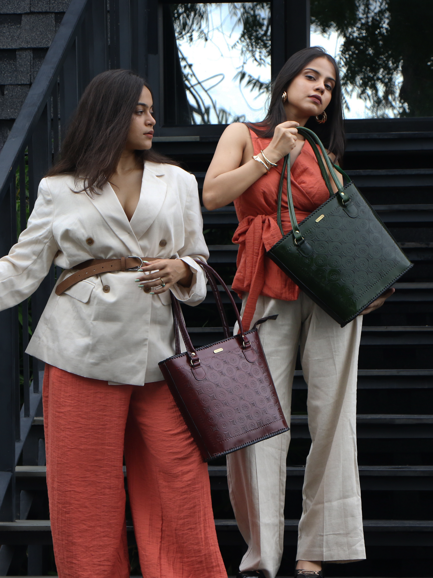 Leather Tote Bag