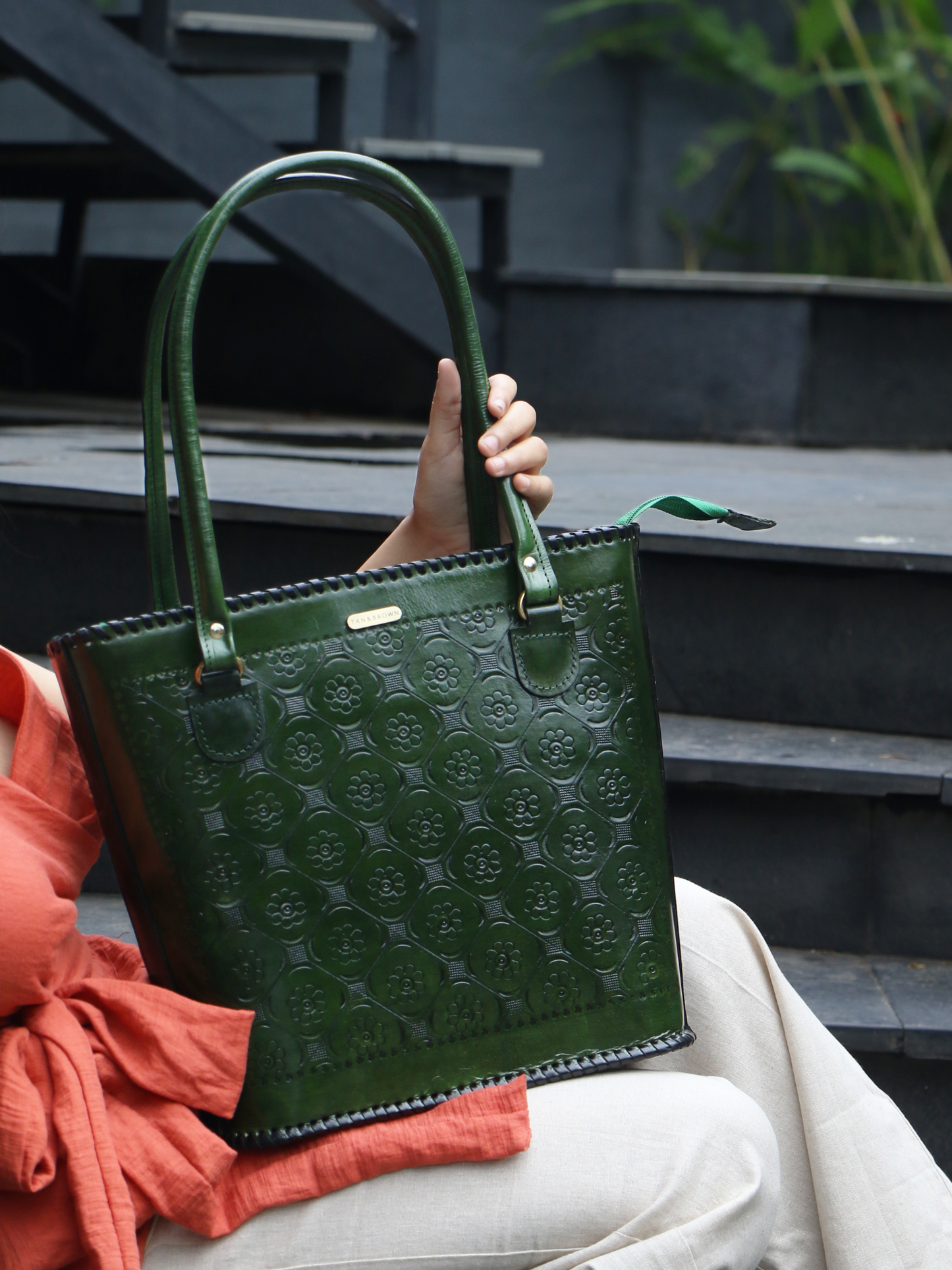Leather Tote Bag