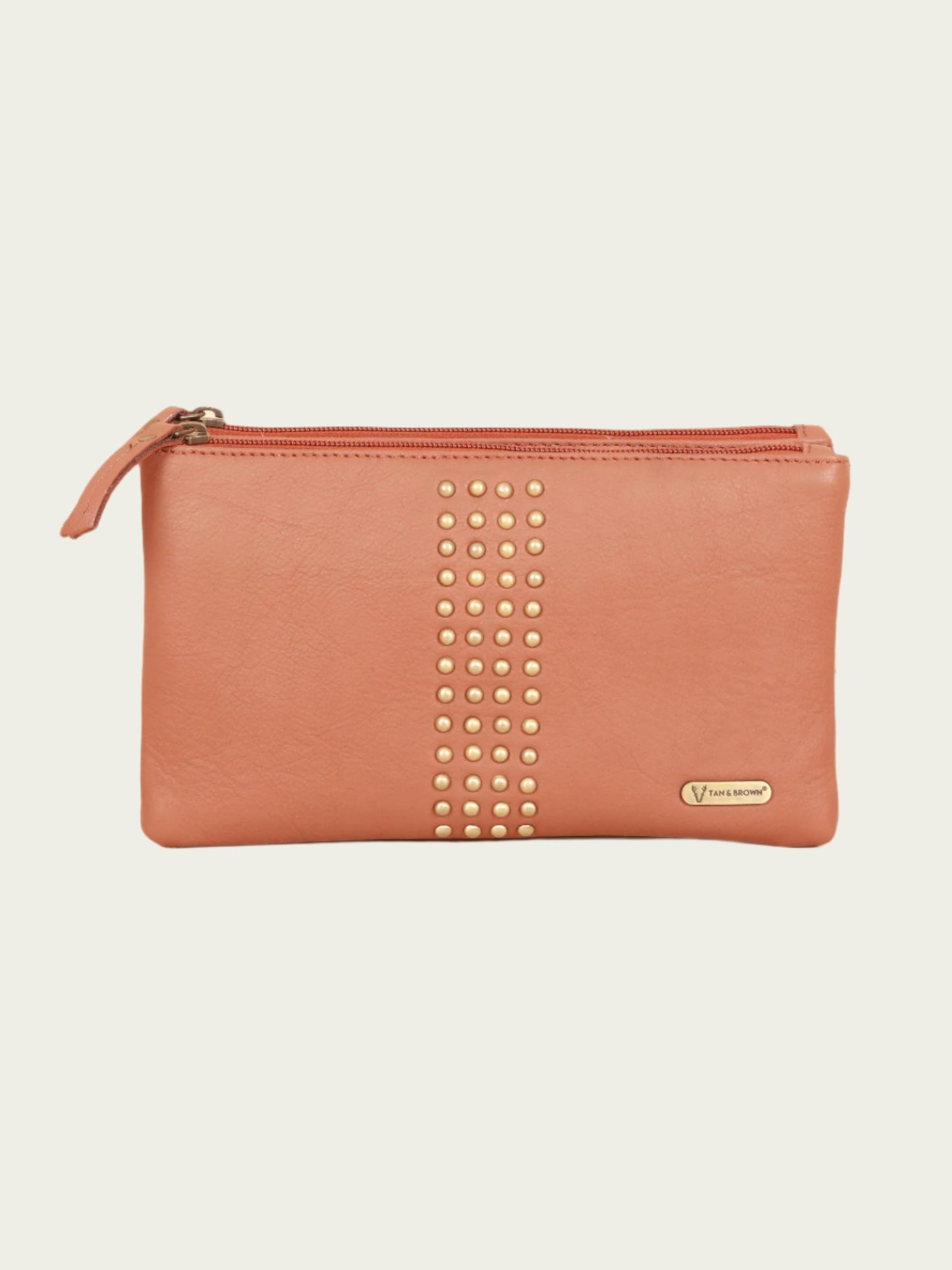 tan leather sling bag