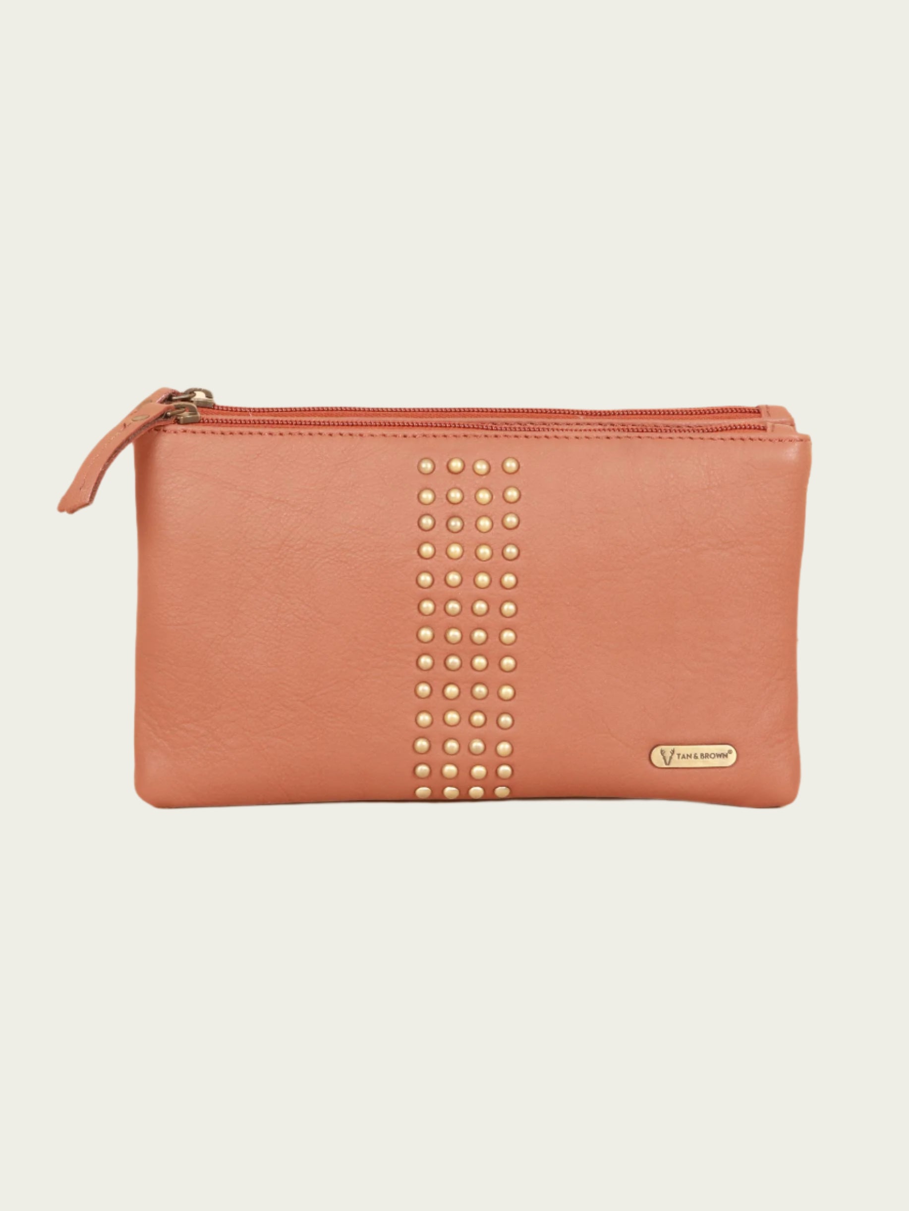 tan leather sling bag