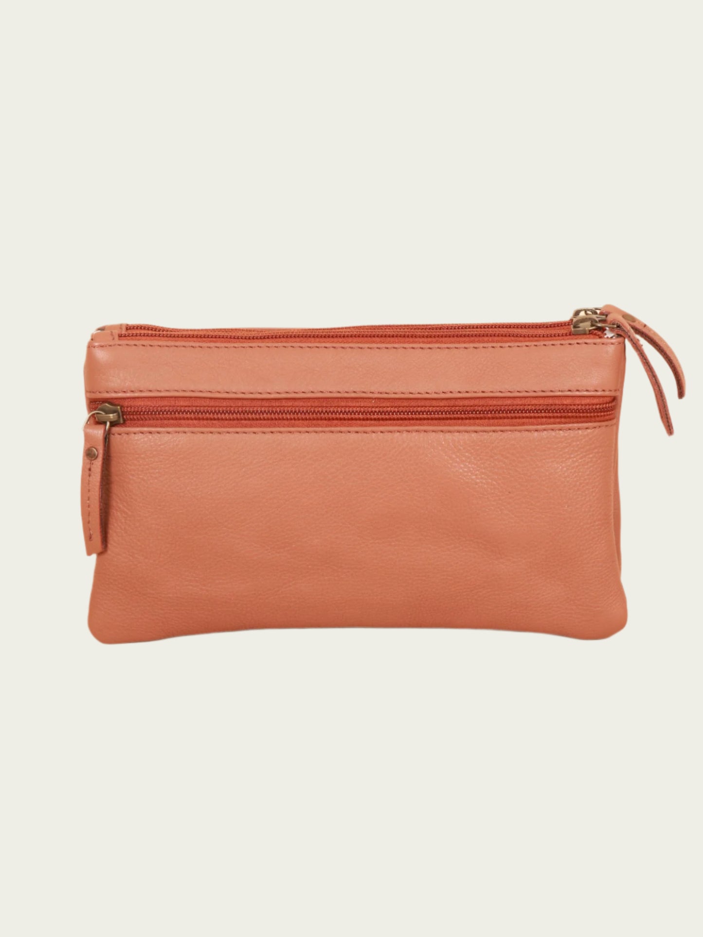 tan leather sling bag