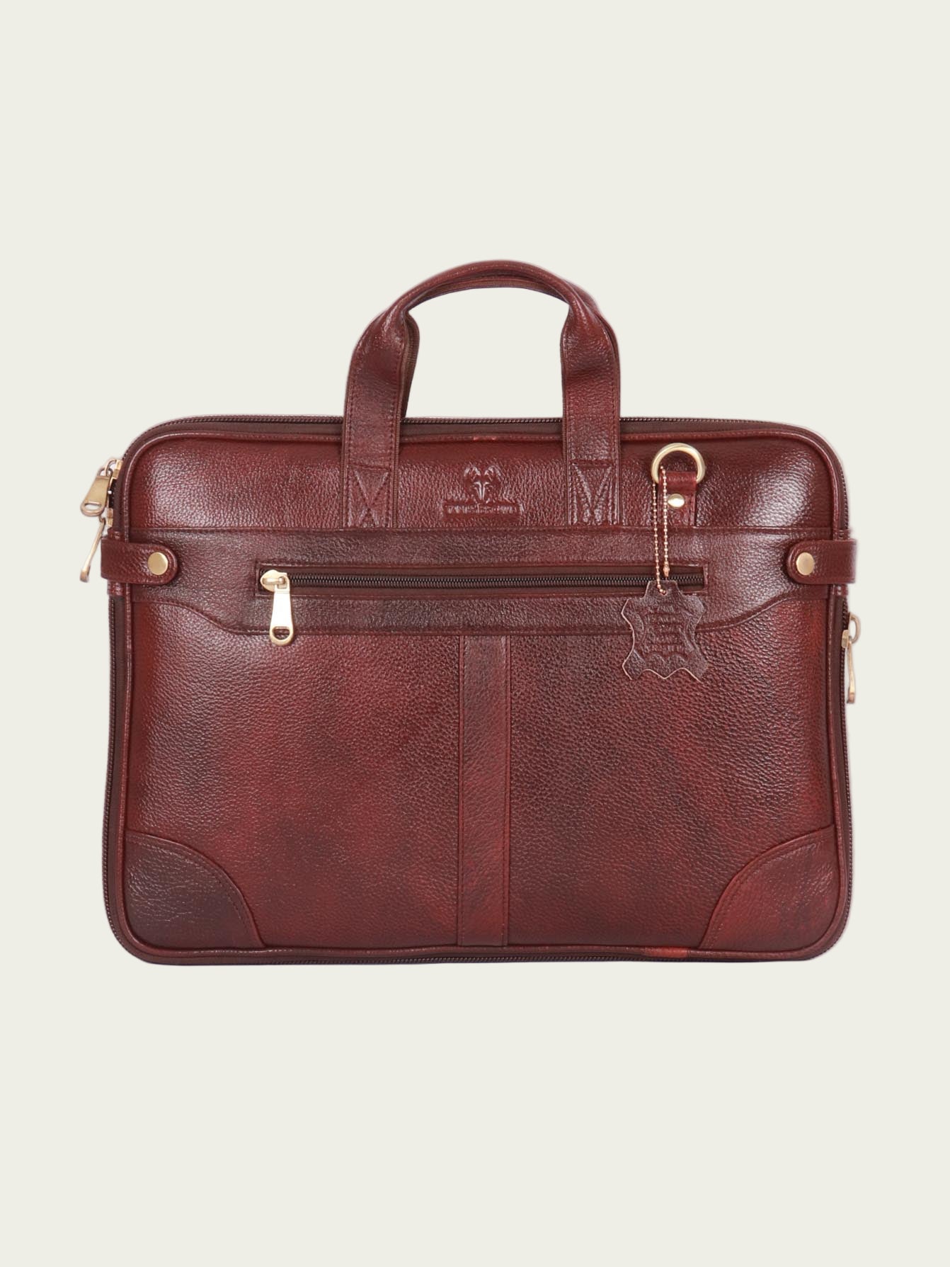 Genuine leather office bag