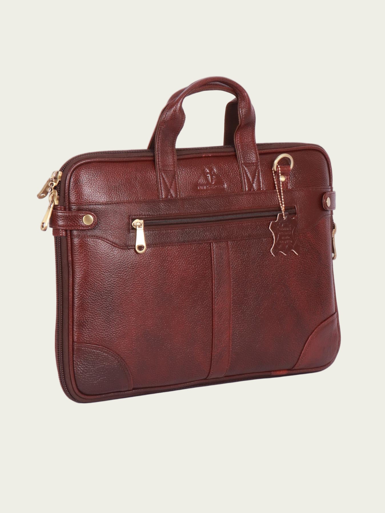 Genuine leather office bag