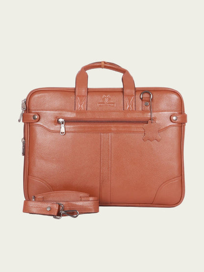 Genuine leather office bag