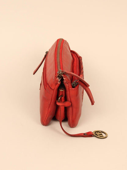 leather sling bag