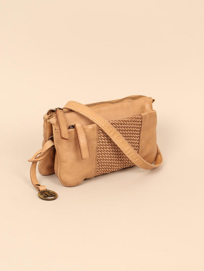 leather sling bag