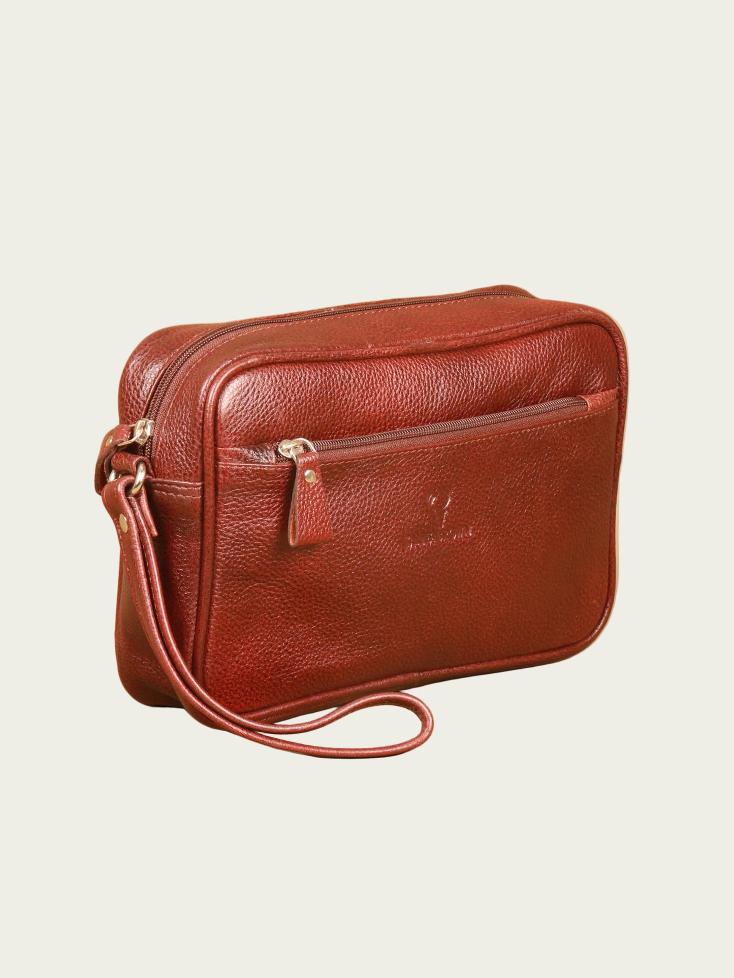 Genuine Leather Cash Bag