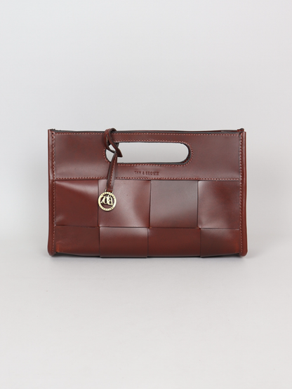 Leather Hand Clutch for Women